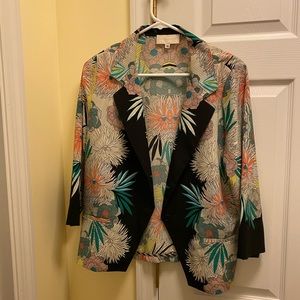 CoreyLynn Calter Anana Floral Anthropologie Blazer